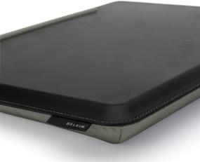 img 2 attached to 💻 Belkin F8N143 Cushdesk Comfort Lap Desk - Perfect for Laptops up to 18.4 inch - Black/Grey