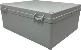 img 3 attached to DJC Supply Co. Weather & Dust Proof 12x10x4 Junction Conduit Box - Electronics Enclosure, 1 Pack