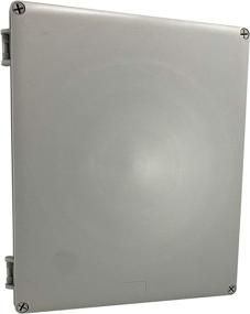 img 4 attached to DJC Supply Co. Weather & Dust Proof 12x10x4 Junction Conduit Box - Electronics Enclosure, 1 Pack