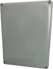 img 1 attached to DJC Supply Co. Weather & Dust Proof 12x10x4 Junction Conduit Box - Electronics Enclosure, 1 Pack