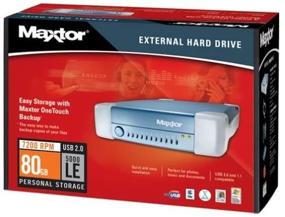 img 2 attached to 💽 Внешний жесткий диск Maxtor R01J080 объемом 80 ГБ с интерфейсом USB 2.0 и скоростью вращения шпинделя 7200 об/мин и кэшем 2 МБ.
