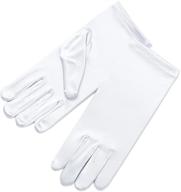 zaza bridal stretch 2bl girls 8-12yrs: stylish gloves for girls' accessories and special occasions logo