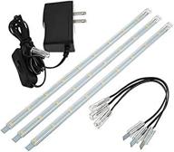 💡 brilliant ledwholesalers 10-inch linkable under cabinet light set - effortlessly illuminate your space with 3x led strips in warm white (1977ww) логотип