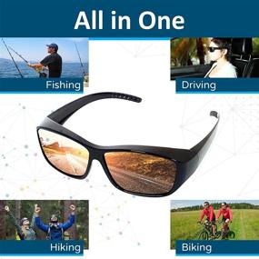 img 2 attached to 🕶️ Polarized Lens Fit Over Sunglasses