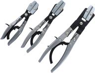 abn hose pincher pliers set: 3-piece automotive crimping pinch-off tool for radiator, coolant, heater, and fuel pinch logo