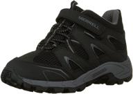 merrell hilltop quick close hiking boys' shoes: efficient footwear for outdoor adventures logo