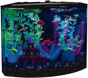 img 2 attached to 🐠 GloFish Aquarium Kit: Fish Tank with LED Lighting and Included Filtration