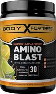 максимизируйте тренировочную производительность с body fortress super advanced amino blast, лимон-лайм, 360 граммов логотип