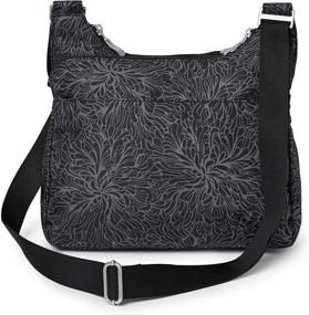 img 2 attached to Baggallini Cross Crossbody Midnight Blossom