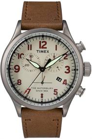 img 3 attached to Timex TW2R38300 Waterbury Watch Stainless