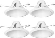 🏡 procuru 4 pack recessed air tight ic rated: perfect solution for safely illuminating your home! logo