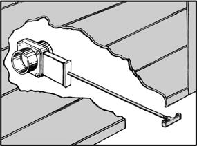 img 3 attached to Enhanced T1046-12VP Waste Valve Tube Extension Kit by Valterra