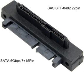 img 3 attached to 🔌 SFF 8482 Degree Right Angle Adapter