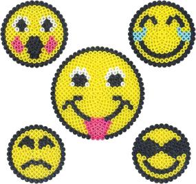 img 1 attached to Peeler Beads Smiley Emoji 1001Pc