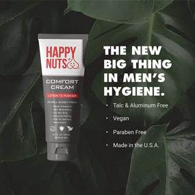 img 3 attached to 🥜 Крем-антиперспирант для мужчин "Comfort Cream Ball Deodorant: Happy Nuts" - защита от натирания, пота и неприятного запаха.