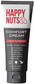img 4 attached to 🥜 Men's Comfort Cream Ball Deodorant: Happy Nuts - Anti-Chafing, Sweat Defense & Odor Control