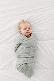 img 3 attached to 🌵 Mebie Baby Desert Sage Muslin Swaddle: Stylish and Soft Blanket for Newborns