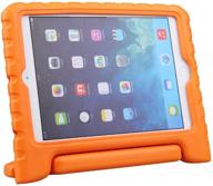 🧡 ultra-durable trel ipad mini case: shockproof convertible cover with handle stand for apple ipad mini 3 / mini 2 / mini 1 (orange) logo