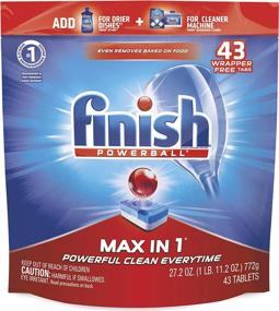 img 4 attached to Enhanced Dishwashing Powerball Detergent - Cleaning Chemical Supplies for Dishwashers and Sanitation