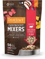 instinct freeze dried raw dog food topper - raw boost mixers, grain-free formula logo