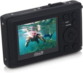 img 2 attached to Coleman C40WP-P 20MP Waterproof Underwater Digital Camera with Full HD Video, 2.5" LCD & 8X Digital Zoom, Purple