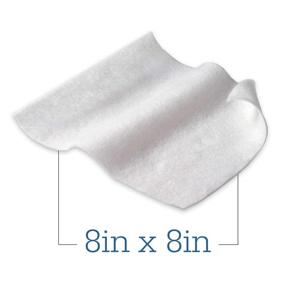 img 2 attached to 🚿 Comfort Bath Cleansing Washcloths: Convenient 8 Pack of 8 Washcloths for Gentle Hygiene