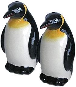 img 1 attached to 🐧 Puckator SP38 Penguin Salt and Pepper Set: Cute and Compact Seasoning Shakers, 7.5 x 3.5 x 9cm