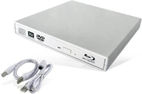 img 1 attached to High-Performance Blu-Ray Player Laptop External USB DVD RW Burner Drive: Unleash Superior Media Capabilities