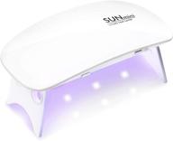 💅 лампа для ногтей liangyixian sun mini 6w uv led nail dryer gel polish с 2 таймерами на 45с и 60с. логотип