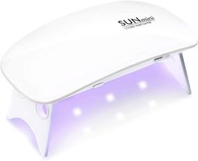 img 4 attached to 💅 Лампа для ногтей Liangyixian Sun Mini 6W UV LED Nail Dryer Gel Polish с 2 таймерами на 45с и 60с.