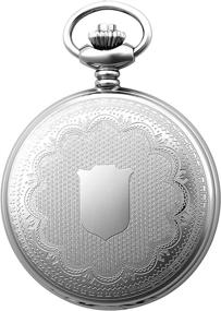 img 1 attached to 🔍 Enhanced SEO: Charles Hubert Paris Stainless Quartz Pocket Men's Watches for Pocket Watches