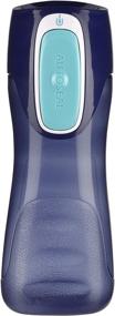 img 2 attached to Contigo Autoseal Trekker Kids Water Bottle, 2-Pack: Granny Smith & Nautical - Perfect Hydration for Active Kids!