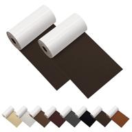 🔧 2 packs of leather repair tape, 4 x 63 inch self-adhesive leather repair patch tape for couches, furniture, sofa, car seats, shoes, jackets, handbags - ideal for drivers seat too logo