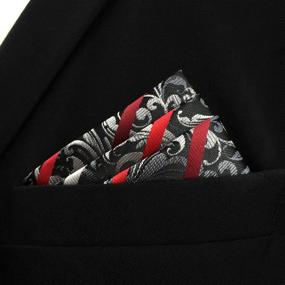 img 3 attached to 👔 Enhance Your Style with SHLAX WING Necktie Paisley Classic Men's Accessories