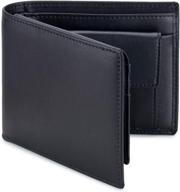 ofamous leather wallet with pocket blocking - men's accessories logo