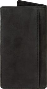 img 3 attached to 👨 Classy Wrangler Leather Wallet: Double Stitched Men's Accessory for an Elevated Style