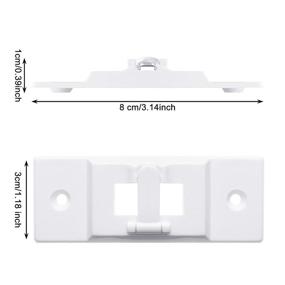 img 2 attached to 🔒 Light Switch Guards- Optional Wall Plate Cover Switch Lockout for On/Off Protection, White- Ideal for Preventing Lights Circuits from Accidental Operation- Not Child Proof