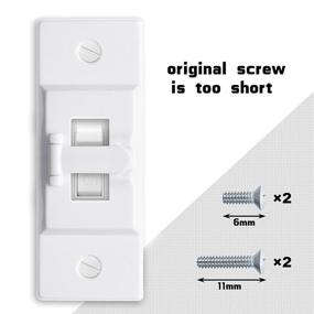 img 1 attached to 🔒 Light Switch Guards- Optional Wall Plate Cover Switch Lockout for On/Off Protection, White- Ideal for Preventing Lights Circuits from Accidental Operation- Not Child Proof