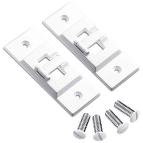 img 4 attached to 🔒 Light Switch Guards- Optional Wall Plate Cover Switch Lockout for On/Off Protection, White- Ideal for Preventing Lights Circuits from Accidental Operation- Not Child Proof