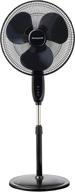 🌀 honeywell double blade 16 pedestal fan black: remote control, oscillation, auto-off & 3 power settings logo