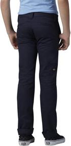 img 3 attached to Dickies Skinny Straight Double Black Boys' Clothing and Pants