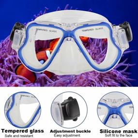 img 3 attached to Snorkel Snorkeling Anti Fog Breathing Goggles