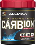 🍭 allmax nutrition carbion+ blue bomb pop electrolyte supplement, 25.6 oz (725 g) - enhanced for seo logo