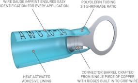 img 3 attached to 🔵 VOLT Blue Heat Shrink Crimp Connectors