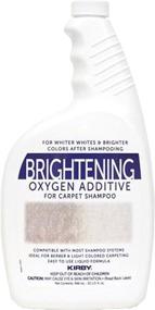 img 1 attached to Authentic Kirby 32oz. Brightening Oxygen Additive for Carpet Shampoo (1 Bottle)