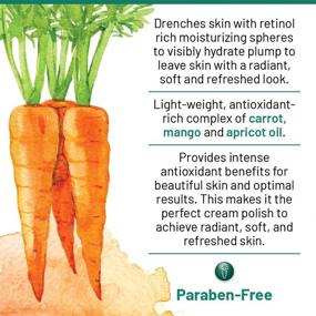 img 1 attached to 🍊 40 Carrots Retinol Rich Face Mango Facial Moisture Splurge Moisturizer - Deeply Hydrating, Nourishing, Plumping & Brightening Skin, Made in USA, Paraben & Cruelty Free (4oz): A Review