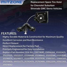 img 3 attached to MITZONE Compatible 2003 2010 Chevrolet 924 502