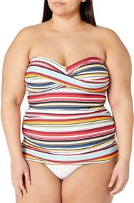 img 1 attached to Anne Cole Womens Tankini Boardwalk Women's Clothing