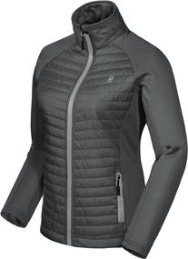 img 4 attached to 🧥 Little Donkey Andy Women's Insulated Hiking Jacket: Lightweight, Breathable & Warm for Outdoor Adventures!