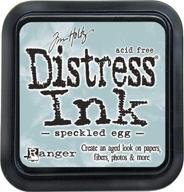 🥚 tim holtz - ranger speckle egg stamp pad distress ink logo